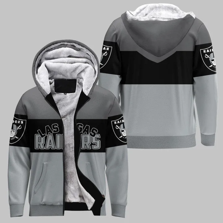 Las Vegas Raiders Extreme Fleece 3D Hoodie