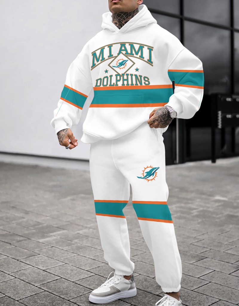 Miami Dolphins Hoodie and Sweatpants