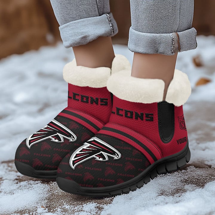 Atlanta Falcons Comfy Winter Snow Boots
