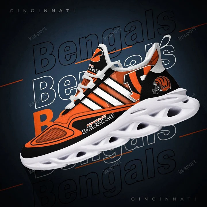 Cincinnati Bengals Yezy Running Sneakers