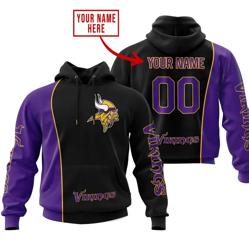 Minnesota Vikings Personalized Hoodie