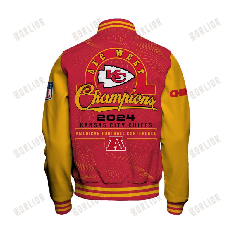 Kansas City Chiefs Varsity Jacket Image 3