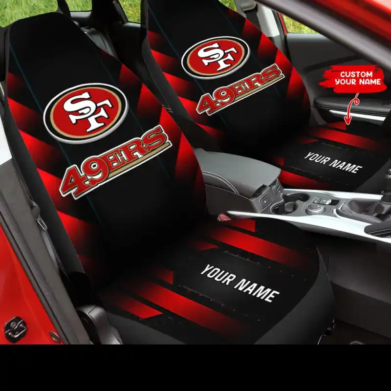 San Francisco 49ers Personalized Car Seat Covers