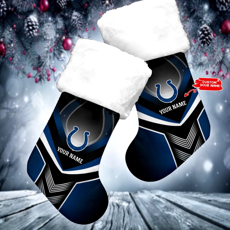 Indianapolis Colts Christmas Socks