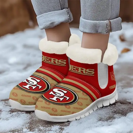 San Francisco 49ers Snow Boots