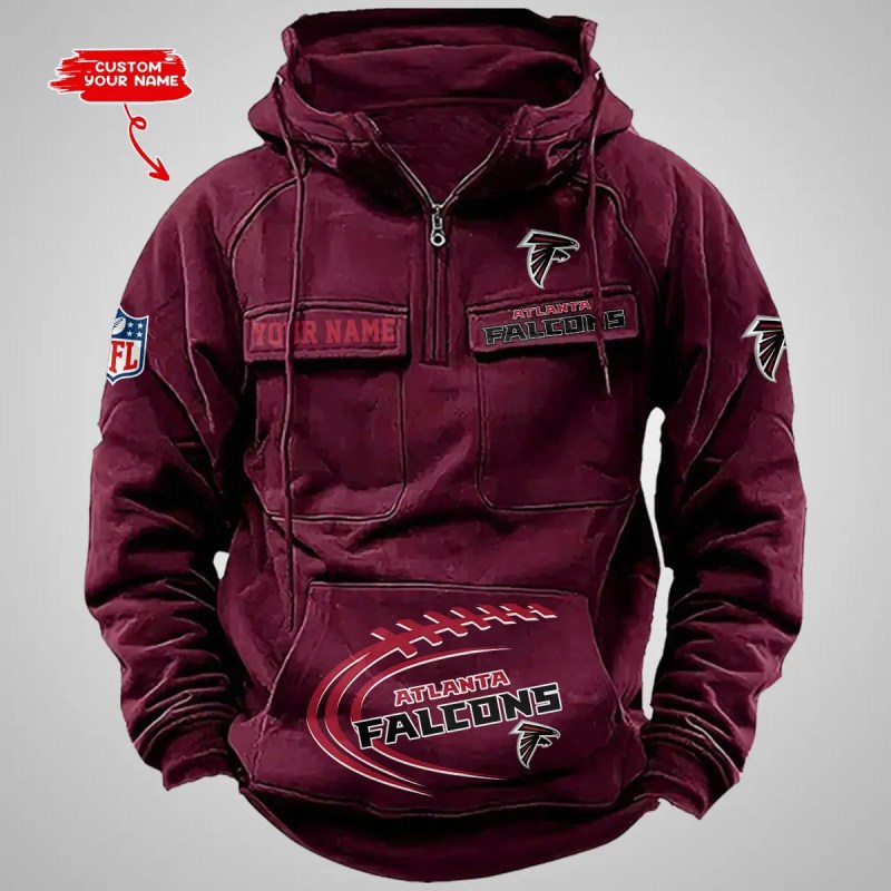 Atlanta Falcons zip hoodie - Front view