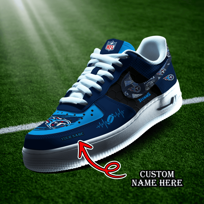 Tennessee Titans Personalized Sneakers