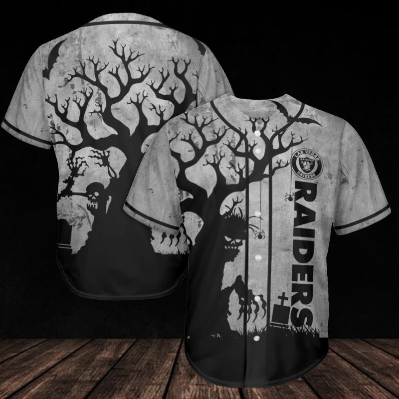 Las Vegas Raiders Baseball Jersey