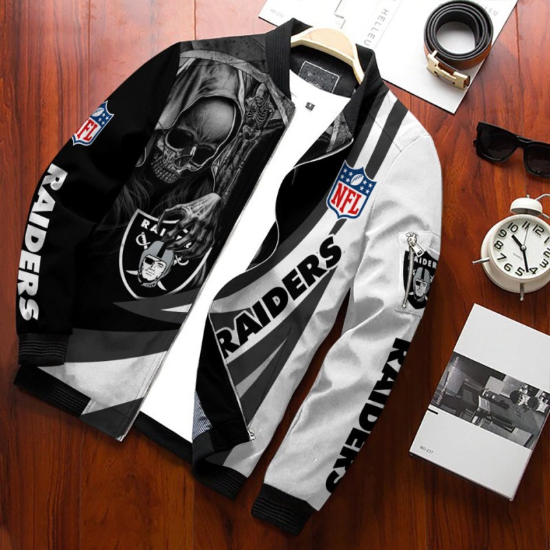 Las Vegas Raiders Bomber Jacket