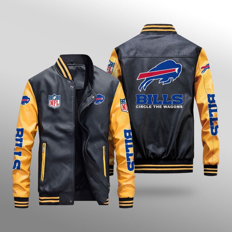 Buffalo Bills Jacket Side View