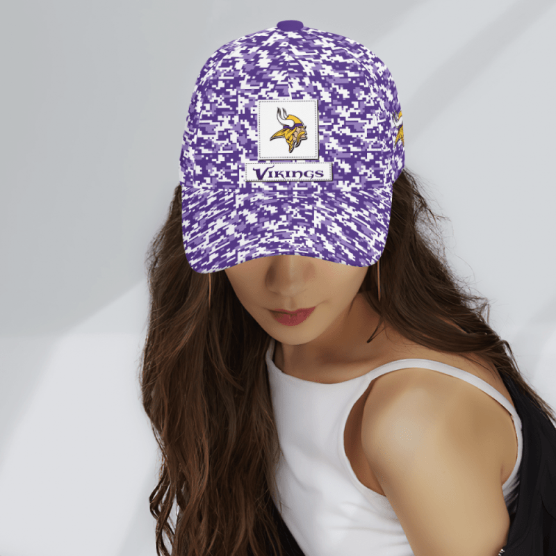 Minnesota Vikings Cap Back View