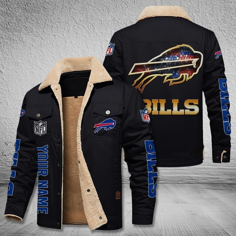 Buffalo Bills Winter Fleece Bomber Jacket