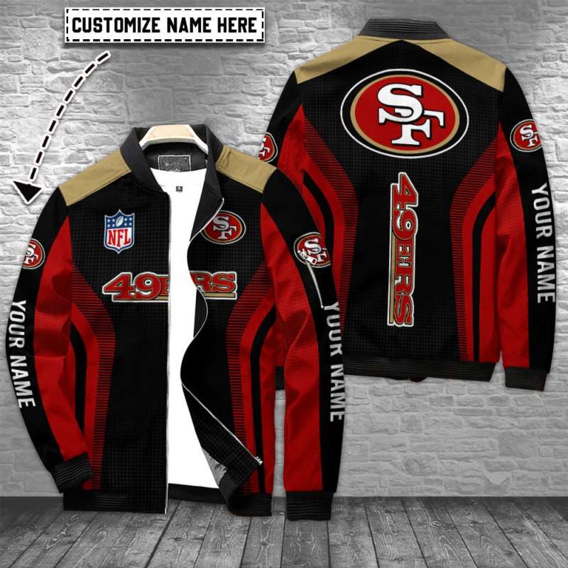 San Francisco 49ers Personalized Bomber Jacket