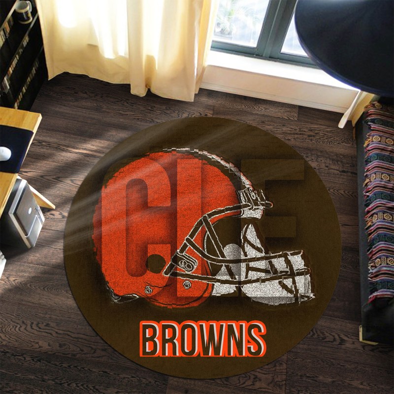 Cleveland Browns Round Rug