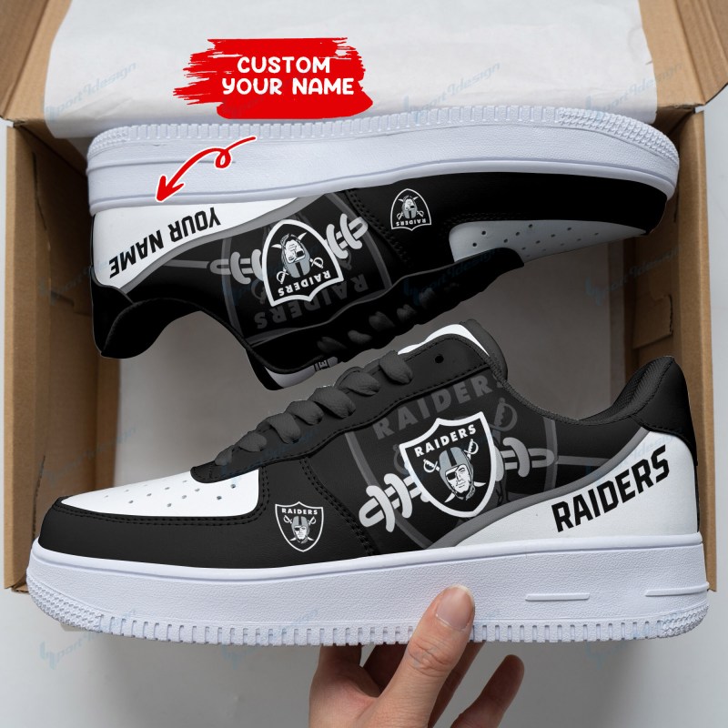 Las Vegas Raiders Personalized AF1 Shoes