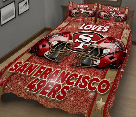 San Francisco 49ers Quilt Set Image 1