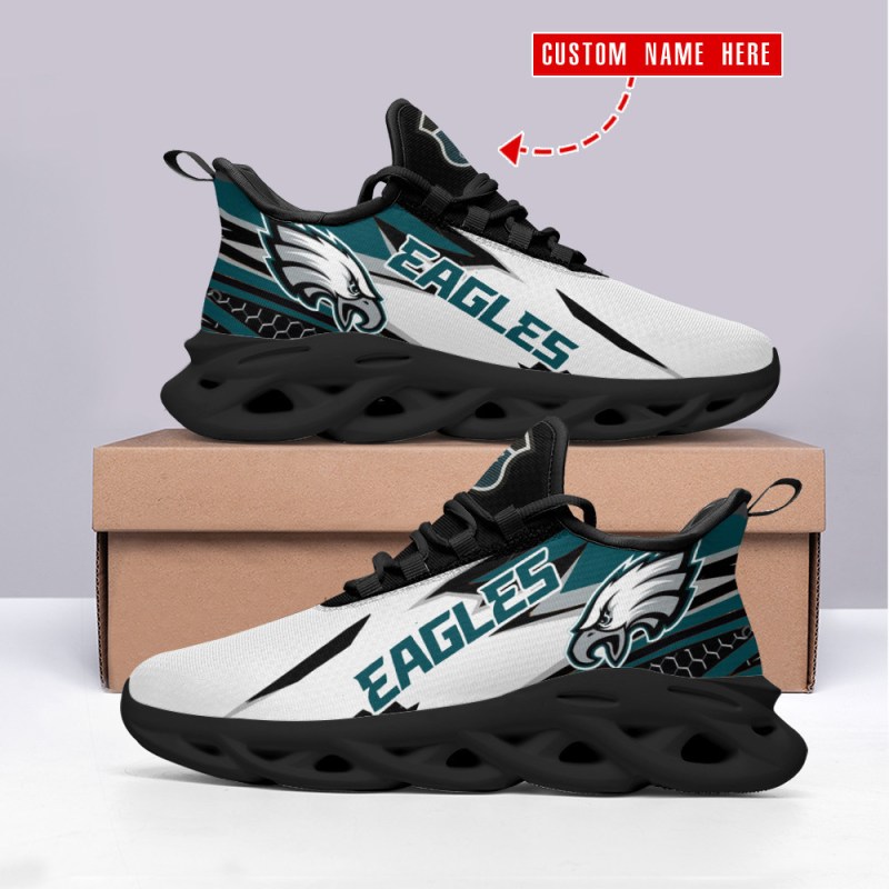 Philadelphia Eagles Personalized Yeezy Sneakers