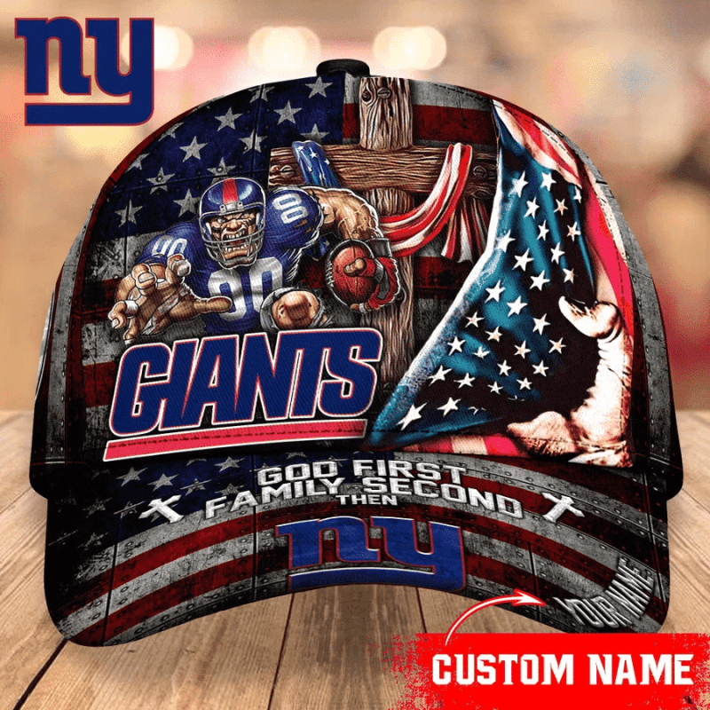 New York Giants Personalized Classic Cap