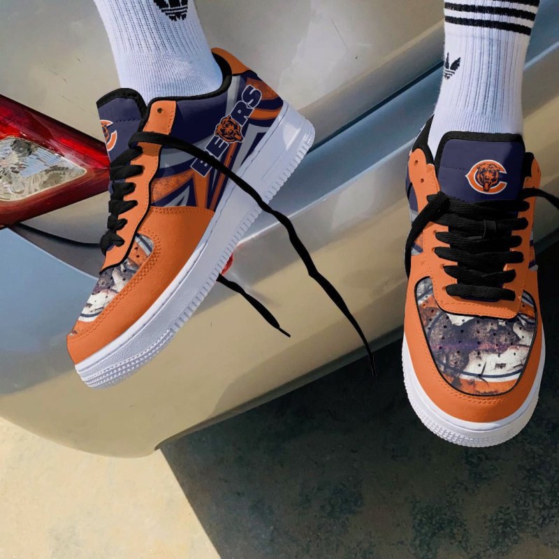 Chicago Bears Personalized AF1 Shoes