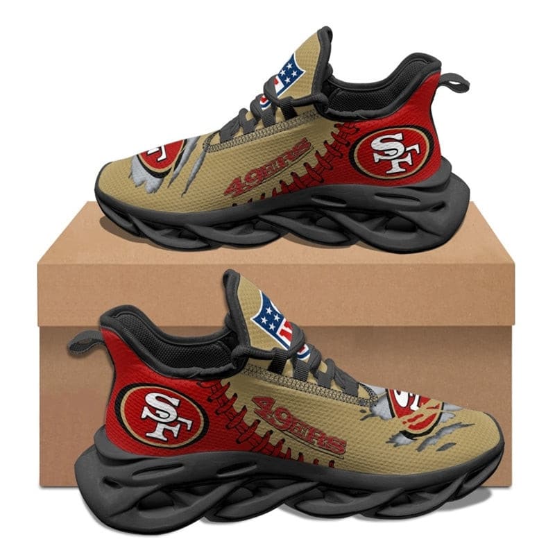San Francisco 49ers Sneakers Detail View