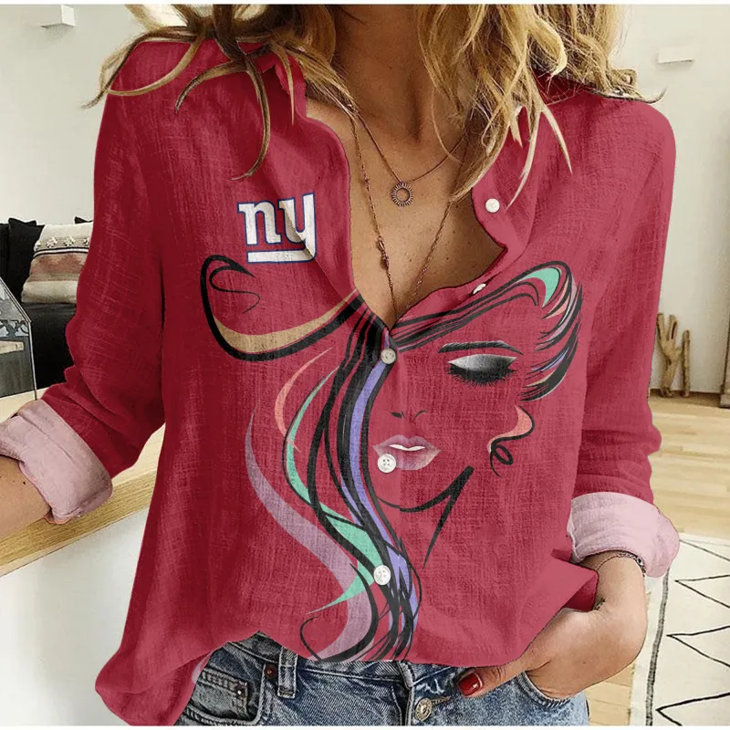 New York Giants Women's Shirt - Side View
