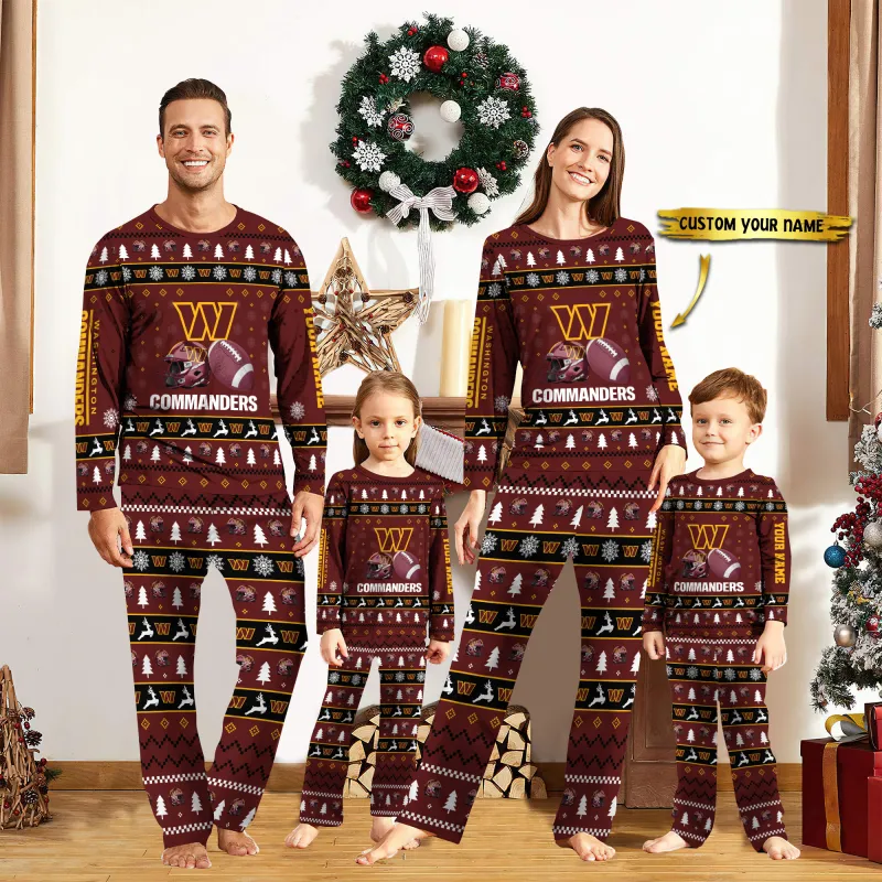 Washington Commanders Pajamas Set