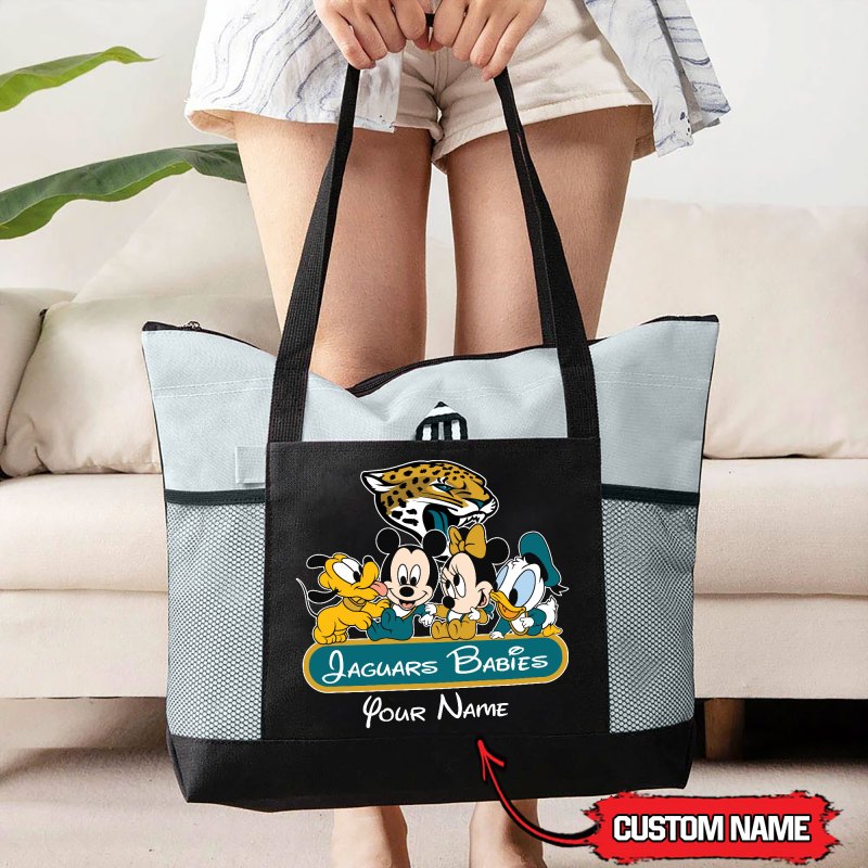 Jacksonville Jaguars Tote Bag Front View