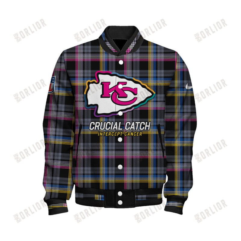 Kansas City Chiefs Varsity Jacket Back