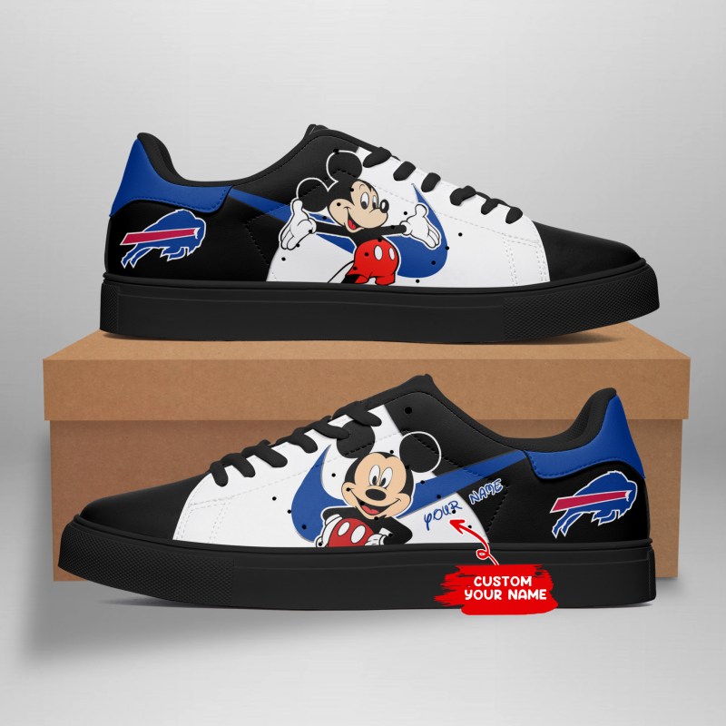 Buffalo Bills Personalized Sneakers - Side View