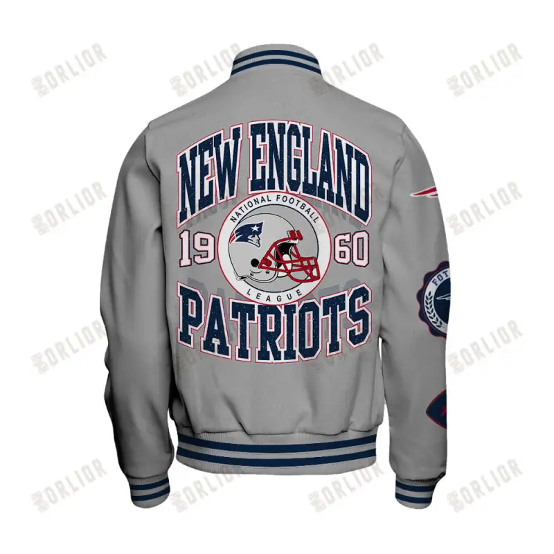 New England Patriots Varsity Jacket 3