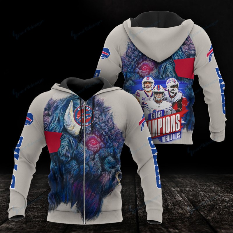 Buffalo Bills Hoodie Side View