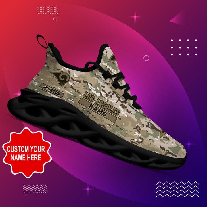 Customized Los Angeles Rams Sneakers
