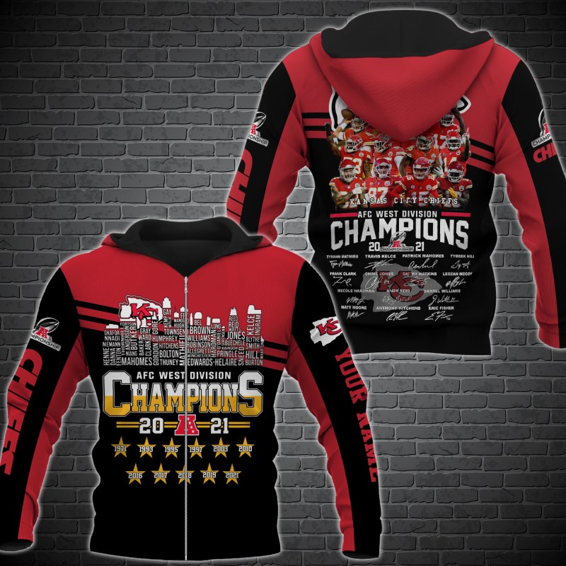 Kansas City Chiefs Champions Sweater - Front View
