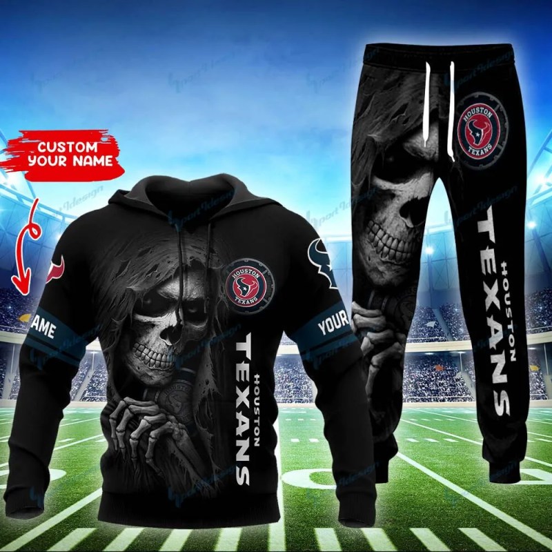 Houston Texans Personalized Hoodie and Jogger Set