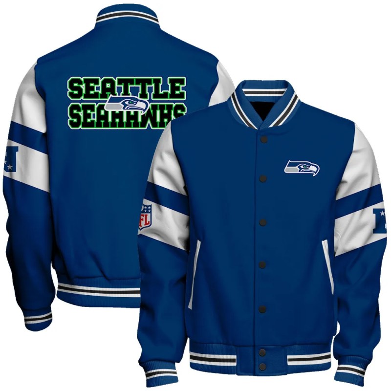 Seattle Seahawks Varsity Jacket
