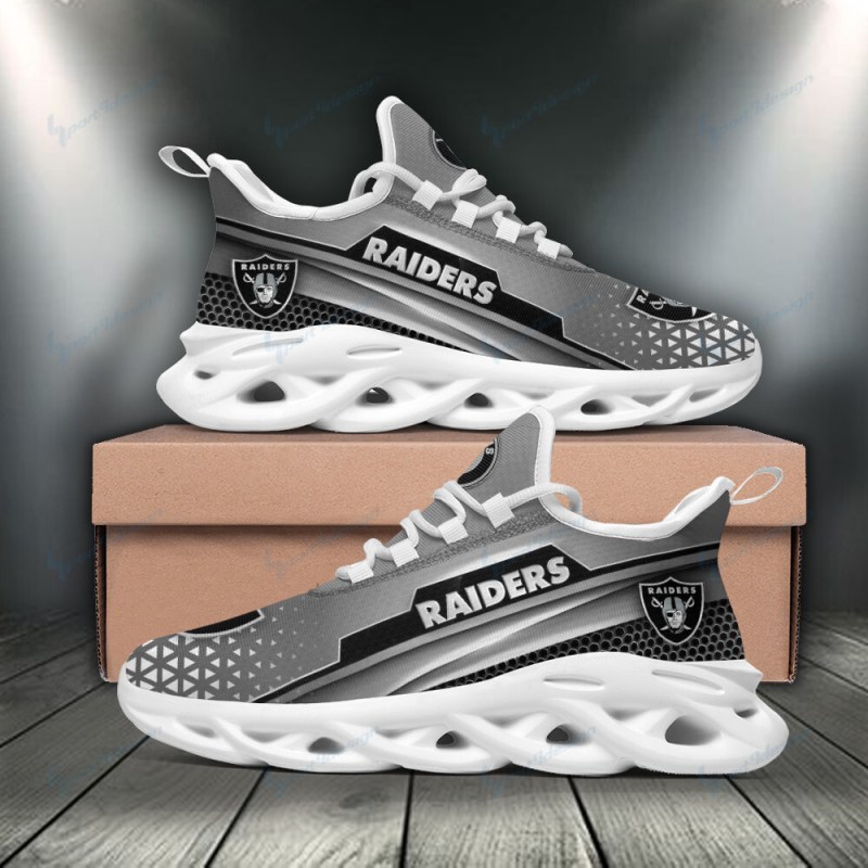 Las Vegas Raiders Yezy Running Sneakers