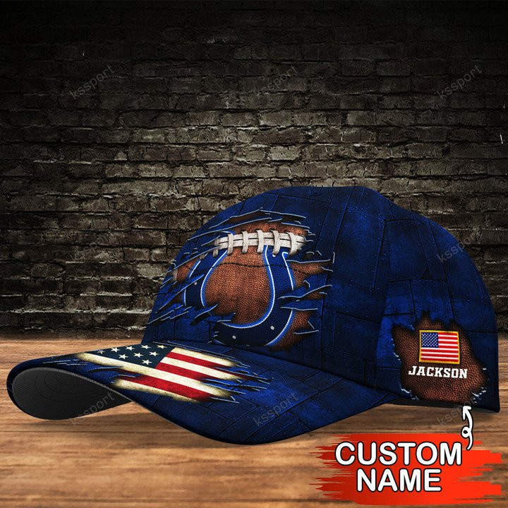 Indianapolis Colts Personalized Cap Design
