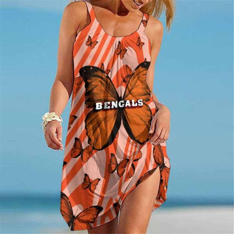 Cincinnati Bengals Beach Dress
