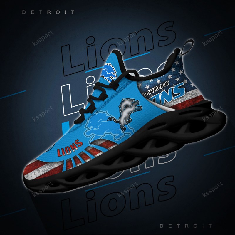 Detroit Lions Yezy Sneakers Lifestyle