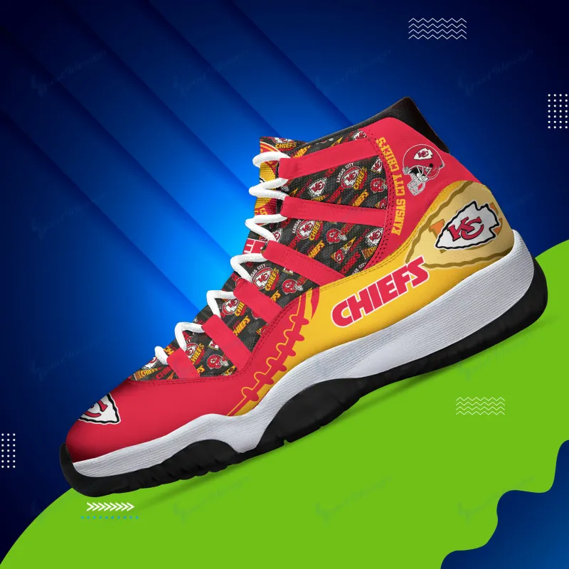 Kansas City Chiefs Personalized Sneakers