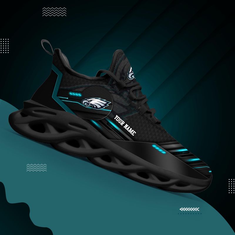 Philadelphia Eagles Yezy Running Sneakers 4