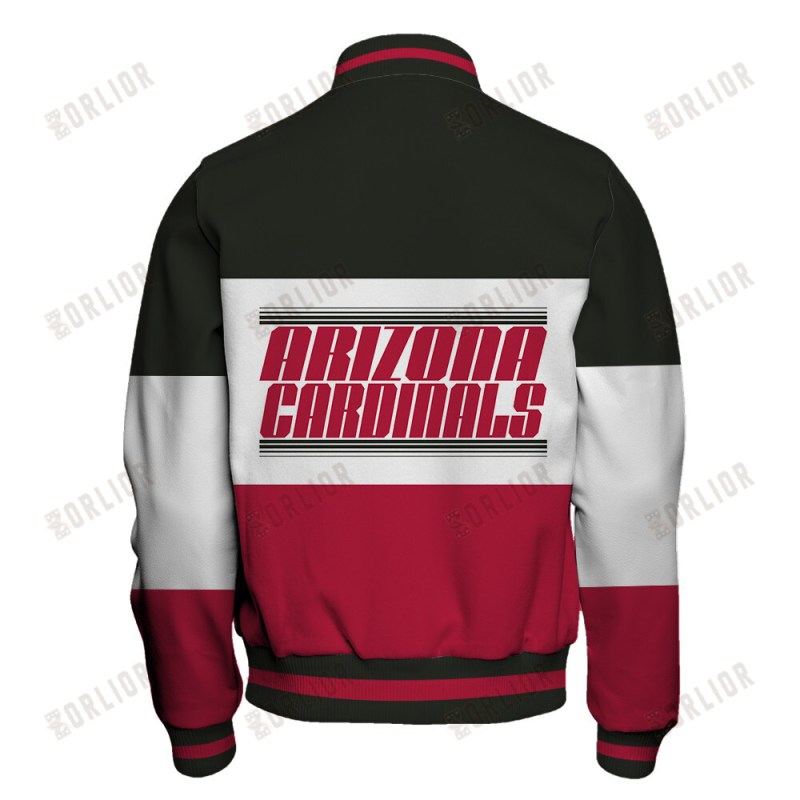 Arizona Cardinals Varsity Jacket Details