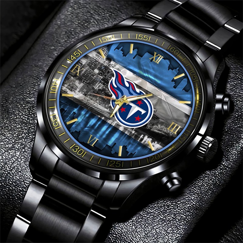 Tennessee Titans Black Fashion Watch