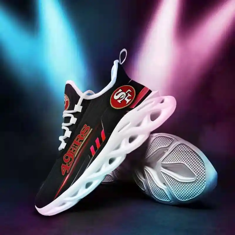 San Francisco 49ers Yezy Running Sneakers