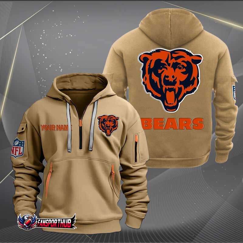 Chicago Bears Hoodie Detail