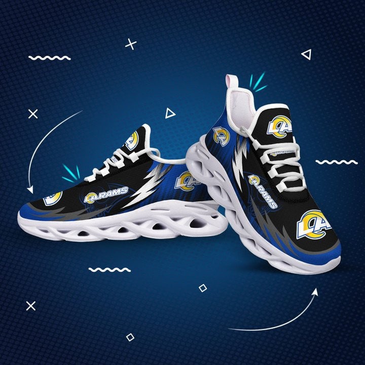 Los Angeles Rams Yezy Running Sneakers