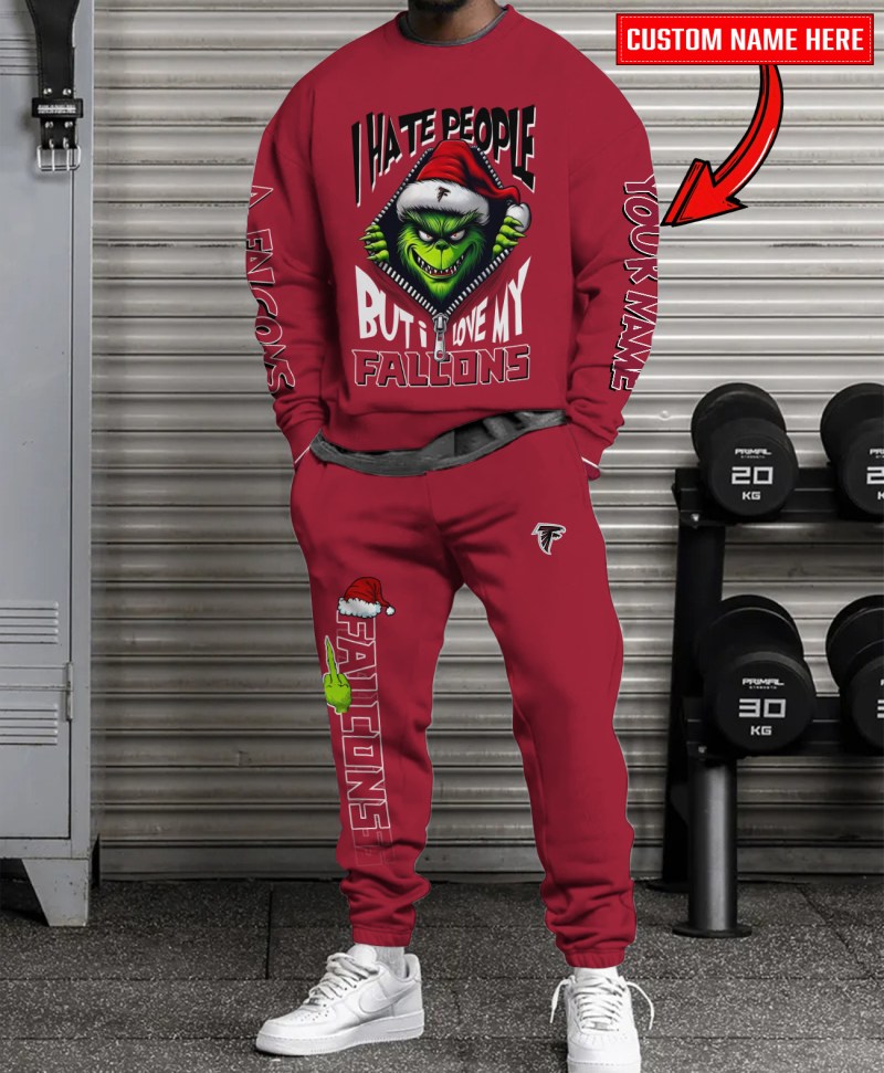 Atlanta Falcons Christmas Collection Sweatshirt and Sweatpants