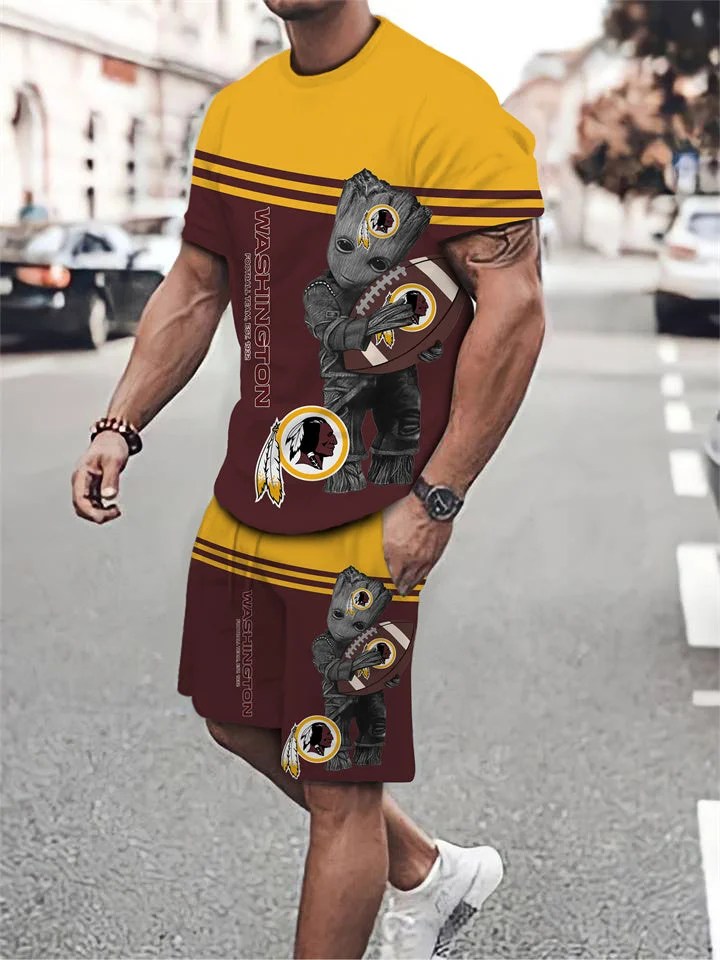 Washington Commanders T-Shirt and Shorts