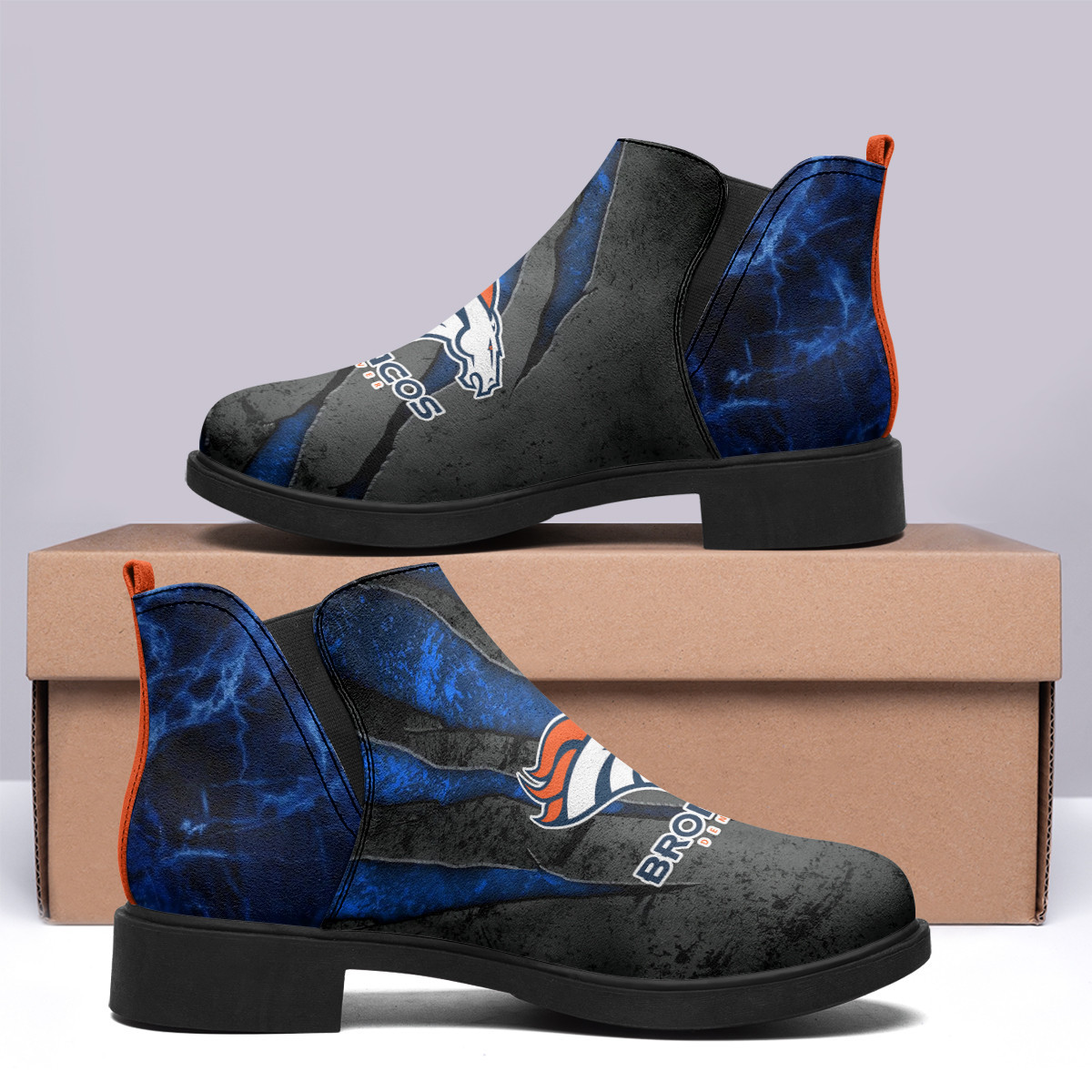 Denver Broncos Comfort & Fashion Short Boots