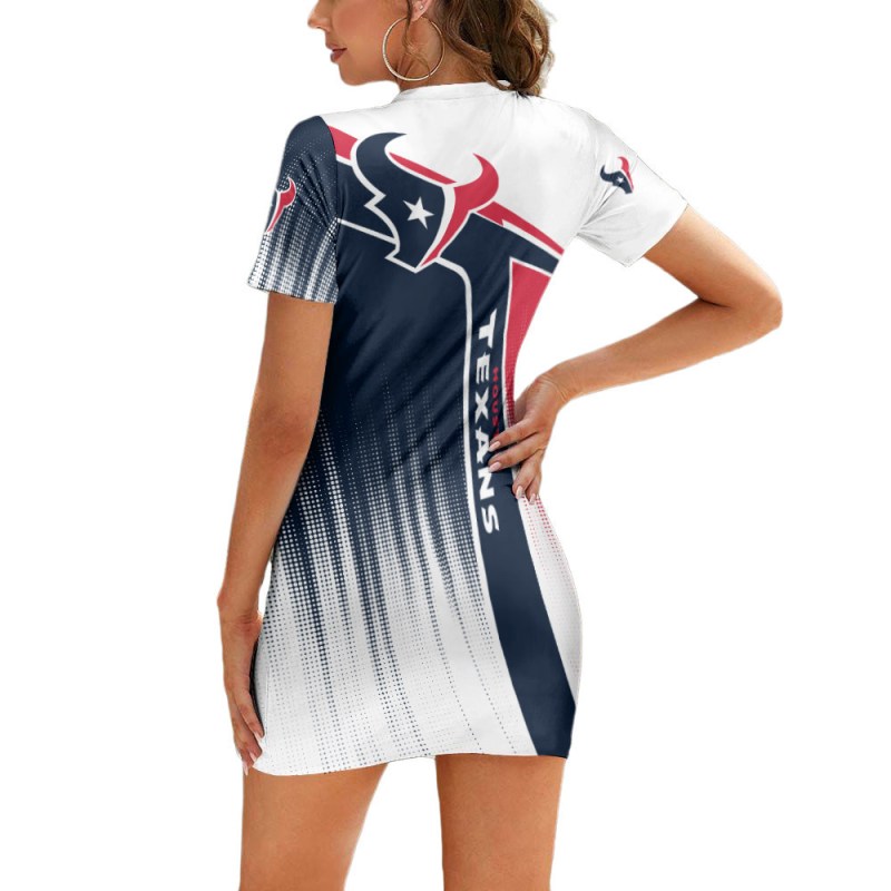 Houston Texans Casual Dress Back View